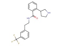 2-(3-pyrrolidinyl)-N-{2-[3-(trifluoromethyl)phenyl]ethyl}benzamide