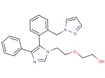 2-(2-{4-phenyl-5-[2-(1H-pyrazol-1-ylmethyl)phenyl]-1H-imidazol-1-yl}ethoxy)ethanol