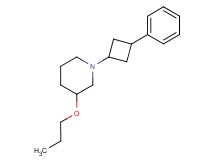 1-(3-phenylcyclobutyl)-3-propoxypiperidine