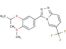 3-(3-isopropoxy-4-methoxyphenyl)-6-(trifluoromethyl)[1,2,4]triazolo[4,3-a]pyridine