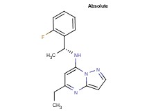 5-ethyl-N-[(1R)-1-(2-fluorophenyl)ethyl]pyrazolo[1,5-a]pyrimidin-7-amine