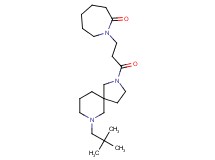 1-{3-[7-(2,2-dimethylpropyl)-2,7-diazaspiro[4.5]dec-2-yl]-3-oxopropyl}-2-azepanone