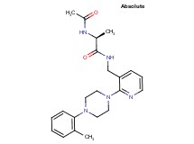 N~2~-acetyl-N~1~-({2-[4-(2-methylphenyl)-1-piperazinyl]-3-pyridinyl}methyl)-L-alaninamide