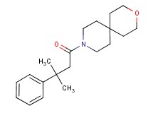 9-(3-methyl-3-phenylbutanoyl)-3-oxa-9-azaspiro[5.5]undecane