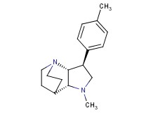 (2R*,3S*,6R*)-5-methyl-3-(4-methylphenyl)-1,5-diazatricyclo[5.2.2.0~2,6~]undecane