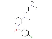 N-[1-(4-chlorobenzoyl)-3-piperidinyl]-N,N',N'-trimethyl-1,3-propanediamine