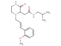 N-isobutyl-2-{1-[(2E)-3-(2-methoxyphenyl)-2-propen-1-yl]-3-oxo-2-piperazinyl}acetamide