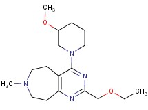 2-(ethoxymethyl)-4-(3-methoxypiperidin-1-yl)-7-methyl-6,7,8,9-tetrahydro-5H-pyrimido[4,5-d]azepine