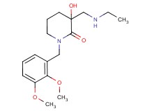 1-(2,3-dimethoxybenzyl)-3-[(ethylamino)methyl]-3-hydroxypiperidin-2-one