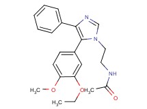 N-{2-[5-(3-ethoxy-4-methoxyphenyl)-4-phenyl-1H-imidazol-1-yl]ethyl}acetamide