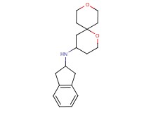 2,3-dihydro-1H-inden-2-yl(1,9-dioxaspiro[5.5]undec-4-yl)amine