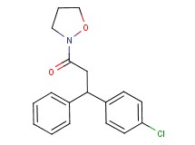 2-[3-(4-chlorophenyl)-3-phenylpropanoyl]isoxazolidine