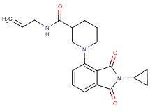 N-allyl-1-(2-cyclopropyl-1,3-dioxo-2,3-dihydro-1H-isoindol-4-yl)-3-piperidinecarboxamide
