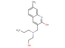 3-{[(2-hydroxyethyl)(propyl)amino]methyl}-7-methyl-2-quinolinol