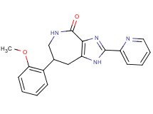 7-(2-methoxyphenyl)-2-pyridin-2-yl-5,6,7,8-tetrahydroimidazo[4,5-c]azepin-4(1H)-one