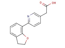 [6-(2,3-dihydro-1-benzofuran-7-yl)pyridin-3-yl]acetic acid