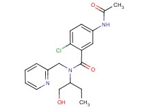 5-(acetylamino)-2-chloro-N-[1-(hydroxymethyl)propyl]-N-(pyridin-2-ylmethyl)benzamide