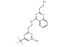 2-(2-aminoethyl)-N-{2-[4-methyl-6-(trifluoromethyl)pyrimidin-2-yl]ethyl}quinazolin-4-amine