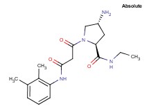 (4R)-4-amino-1-{3-[(2,3-dimethylphenyl)amino]-3-oxopropanoyl}-N-ethyl-L-prolinamide
