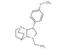 (3R*,3aR*,7aR*)-1-ethyl-3-(4-methoxyphenyl)octahydro-4,7-ethanopyrrolo[3,2-b]pyridine