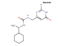 N-[(1S)-1-cyclohexylethyl]-N'-[(6-oxo-1,6-dihydropyrimidin-4-yl)methyl]urea