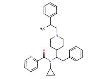 N-cyclopropyl-N-{2-phenyl-1-[1-(2-phenylpropyl)-4-piperidinyl]ethyl}-2-pyridinecarboxamide