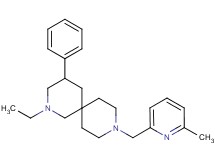 2-ethyl-9-[(6-methyl-2-pyridinyl)methyl]-4-phenyl-2,9-diazaspiro[5.5]undecane