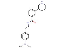 N-{2-[4-(dimethylamino)phenyl]ethyl}-3-piperidin-3-ylbenzamide
