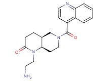 rel-(4aS,8aR)-1-(2-aminoethyl)-6-(4-quinolinylcarbonyl)octahydro-1,6-naphthyridin-2(1H)-one dihydrochloride