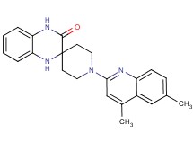 1-(4,6-dimethyl-2-quinolinyl)-1',4'-dihydro-3'H-spiro[piperidine-4,2'-quinoxalin]-3'-one