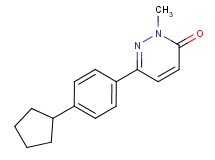 6-(4-cyclopentylphenyl)-2-methylpyridazin-3(2H)-one