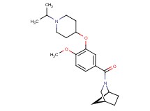 (1S*,4S*)-2-{3-[(1-isopropyl-4-piperidinyl)oxy]-4-methoxybenzoyl}-2-azabicyclo[2.2.1]heptane