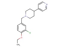 4-[1-(3-chloro-4-ethoxybenzyl)-4-piperidinyl]pyridine