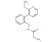 N-[2-(2-methoxypyridin-3-yl)benzyl]propanamide