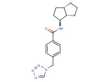 N-[(1S*,3aS*,6aS*)-octahydropentalen-1-yl]-4-(1H-tetrazol-1-ylmethyl)benzamide