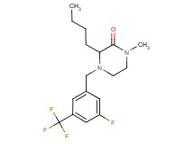 3-butyl-4-[3-fluoro-5-(trifluoromethyl)benzyl]-1-methyl-2-piperazinone