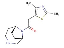 rel-(1S,6R)-9-[(2,4-dimethyl-1,3-thiazol-5-yl)acetyl]-3,9-diazabicyclo[4.2.1]nonane dihydrochloride