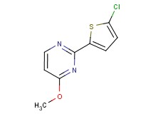 2-(5-chloro-2-thienyl)-4-methoxypyrimidine