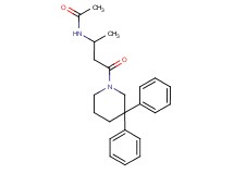 N-[3-(3,3-diphenylpiperidin-1-yl)-1-methyl-3-oxopropyl]acetamide