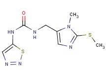N-{[1-methyl-2-(methylthio)-1H-imidazol-5-yl]methyl}-N'-1,2,3-thiadiazol-5-ylurea
