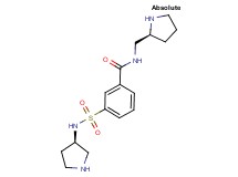 3-{[(3R)-pyrrolidin-3-ylamino]sulfonyl}-N-[(2S)-pyrrolidin-2-ylmethyl]benzamide