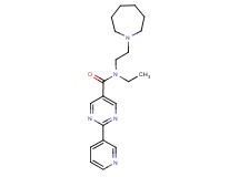 N-(2-azepan-1-ylethyl)-N-ethyl-2-pyridin-3-ylpyrimidine-5-carboxamide