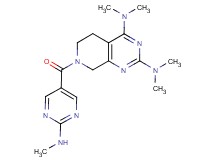 N,N,N',N'-tetramethyl-7-{[2-(methylamino)-5-pyrimidinyl]carbonyl}-5,6,7,8-tetrahydropyrido[3,4-d]pyrimidine-2,4-diamine
