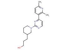 3-{1-[4-(2,6-dimethylpyridin-3-yl)pyrimidin-2-yl]piperidin-3-yl}propan-1-ol