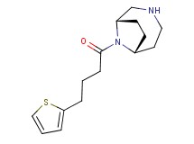 (1S*,6R*)-9-[4-(2-thienyl)butanoyl]-3,9-diazabicyclo[4.2.1]nonane