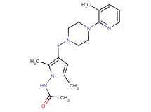 N-(2,5-dimethyl-3-{[4-(3-methylpyridin-2-yl)piperazin-1-yl]methyl}-1H-pyrrol-1-yl)acetamide