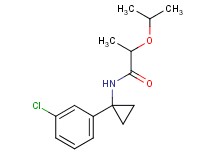 N-[1-(3-chlorophenyl)cyclopropyl]-2-isopropoxypropanamide