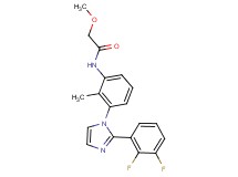 N-{3-[2-(2,3-difluorophenyl)-1H-imidazol-1-yl]-2-methylphenyl}-2-methoxyacetamide