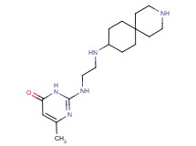 2-{[2-(3-azaspiro[5.5]undec-9-ylamino)ethyl]amino}-6-methyl-4(3H)-pyrimidinone hydrochloride