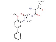 (1S,4S)-2-(4-methoxy-3-biphenylyl)-5-D-threonyl-2,5-diazabicyclo[2.2.1]heptan-3-one